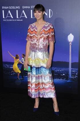 December 6, 2016 - Westwood, CA, United States - 06 December 2016 - Westwood, California. Jackie Cruz. Premiere of Liongate s La La Land held at Mann Village Theater. Photo Credit: AdMedia Westwood United States - ZUMAa123 20161206_zaa_a123_084