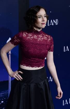 Actress Anna Chazelle attends the premiere of the motion picture musical comedy La La Land at Mann Village Theater in the Westwood section of Los Angeles on December 6, 2016. Storyline: A jazz pianist falls for an aspiring actress in Los Angeles.  LAP2016120627 JIMxRUYMEN