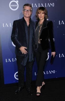 December 6, 2016 - Westwood, CA, United States - 06 December 2016 - Westwood, California. Harry Hamlin, Lisa Rinna. Premiere of Liongate s La La Land held at Mann Village Theater. Photo Credit: AdMedia Westwood United States - ZUMAa123 20161206_zaa_a123_132