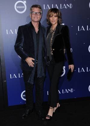 December 6, 2016 - Westwood, CA, United States - 06 December 2016 - Westwood, California. Harry Hamlin, Lisa Rinna. Premiere of Liongate s La La Land held at Mann Village Theater. Photo Credit: AdMedia Westwood United States - ZUMAa123 20161206_zaa_a123_135