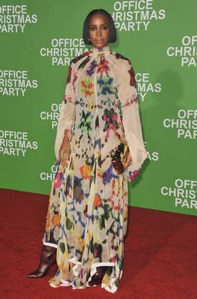 Kelly Rowland OFFICE CHRISTMAS PARTY FILM PREMIERE Los Angeles Patrick Rideaux PicturePerfect