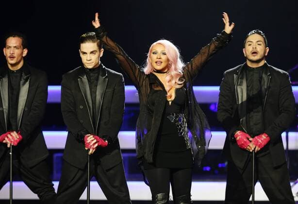 Bilder des Tages MOSCOW, RUSSIA - DECEMBER 7, 2016: American singer and songwriter Christina Aguilera performs during the first Russian National Music Awards ceremony at the State Kremlin Palace. Vyacheslav Prokofyev TASS  TS03A47B
