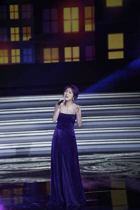 BEIJING, CHINA - DECEMBER 07: Singer and actress Miriam Yeung performs during the 13th Man At His Best Award at the Worker s Stadium on December 7, 2016 in Beijing, China.  CFP496716781