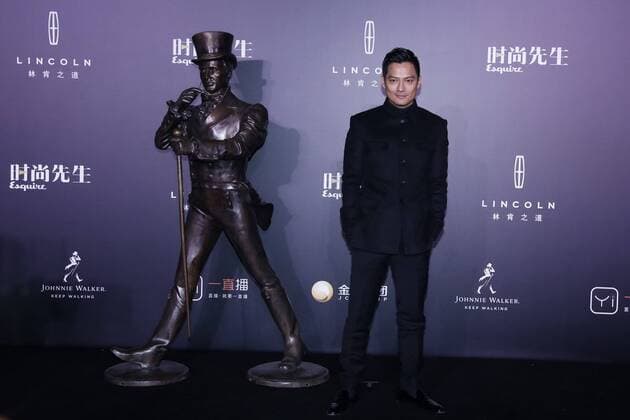 BEIJING, CHINA - DECEMBER 07: Actor Archie Kao poses on the red carpet of the 13th Man At His Best Award at the Worker s Stadium on December 7, 2016 in Beijing, China.  CFP496717186