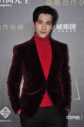 BEIJING, CHINA - DECEMBER 07: Actor Yang Yang poses on the red carpet of the 13th Man At His Best Award at the Worker s Stadium on December 7, 2016 in Beijing, China.  CFP496717282