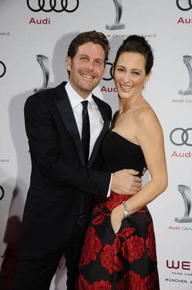 Philip Greffenius mit Ehefrau Evelyn 10 Jahre Audi Generation Award Preis, Auszeichnung Hotel Bayerischer Hof München 07. Dezember 2016