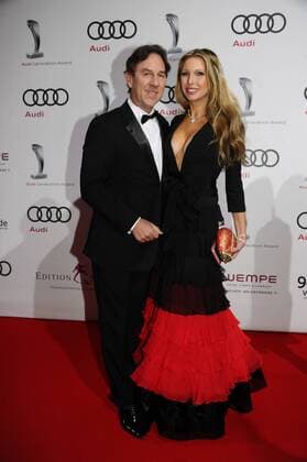 Ralph Piller mit Ehefrau Sabine 10 Jahre Audi Generation Award Preis, Auszeichnung Hotel Bayerischer Hof München 07. Dezember 2016