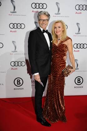 Michael Sandvoss mit Frau Daniela 10 Jahre Audi Generation Award Preis, Auszeichnung Hotel Bayerischer Hof München 07. Dezember 2016