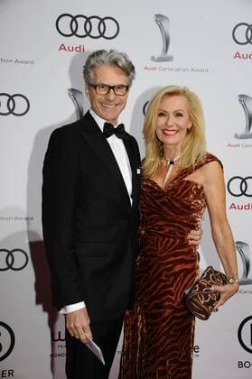 Michael Sandvoss mit Ehefrau Daniela 10 Jahre Audi Generation Award Preis, Auszeichnung Hotel Bayerischer Hof München 07. Dezember 2016