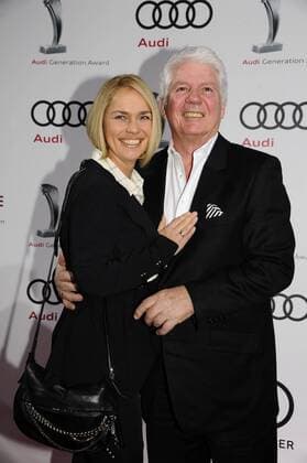 Thomas Stein mit Ehefrau Cornelia 10 Jahre Audi Generation Award Preis, Auszeichnung Hotel Bayerischer Hof München 07. Dezember 2016