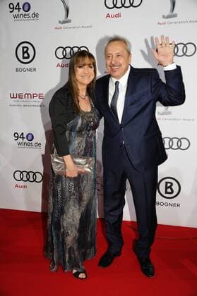 Wolfgang Stumph mit Ehefrau Christine 10 Jahre Audi Generation Award Preis, Auszeichnung Hotel Bayerischer Hof München 07. Dezember 2016