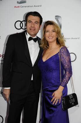 Cosima von Borsody mit Ehemann Bernd Hock 10 Jahre Audi Generation Award Preis, Auszeichnung Hotel Bayerischer Hof München 07. Dezember 2016