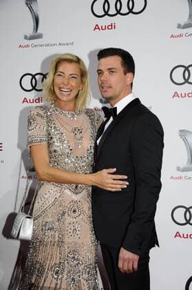Giulia Siegel mit Begleitung 10 Jahre Audi Generation Award Preis, Auszeichnung Hotel Bayerischer Hof München 07. Dezember 2016