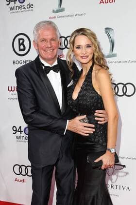 Alexander Schuhmacher mit Ehefrau, Audi Generation Award 2016 im Hotel Bayerischer Hof in Muenchen am 07.12.2016