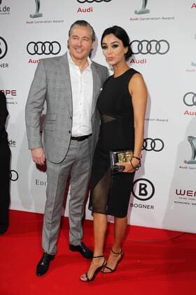 Verona Pooth mit Ehemann Franjo Pooth, Audi Generation Award 2016 im Hotel Bayerischer Hof in Muenchen am 07.12.2016