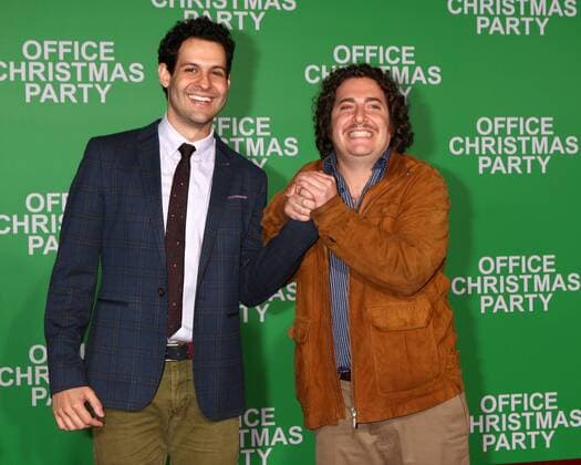 LOS ANGELES - DEC 7: Andrew Leeds, Oliver Cooper at the Office Christmas Party Premiere at Village Theater on December 7, 2016 in Westwood, CA  Copyright: xKathyxHutchinsx xIPAx