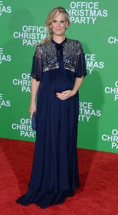 Actress Molly Sims attends the premiere of the motion picture comedy Office Christmas Party at the Regency Village Theater in the Westwood section of Los Angeles on December 7, 2016. Storyline: When the CEO tries to close her hard-partying brother s branch, he and his Chief Technical Officer must rally their co-workers and host an epic office Christmas party in an effort to impress a potential client and close a sale that will save their jobs.  LAP2016120776 JIMxRUYMEN