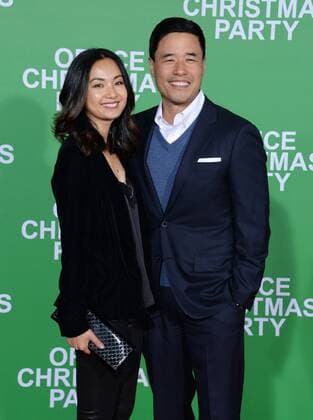 Actors Jae Suh Park (L) and Randall Park attend the premiere of the motion picture comedy Office Christmas Party at the Regency Village Theater in the Westwood section of Los Angeles on December 7, 2016. Storyline: When the CEO tries to close her hard-partying brother s branch, he and his Chief Technical Officer must rally their co-workers and host an epic office Christmas party in an effort to impress a potential client and close a sale that will save their jobs.  LAP2016120790 JIMxRUYMEN