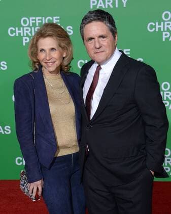 Non-Executive Vice Chair of the Board at Paramount Shari Redstone (L) and Chairman and CEO at Paramount Brad Grey attend the premiere of the motion picture comedy Office Christmas Party at the Regency Village Theater in the Westwood section of Los Angeles on December 7, 2016. Storyline: When the CEO tries to close her hard-partying brother s branch, he and his Chief Technical Officer must rally their co-workers and host an epic office Christmas party in an effort to impress a potential client and close a sale that will save their jobs.  LAP2016120792 JIMxRUYMEN