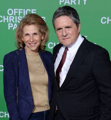 Non-Executive Vice Chair of the Board at Paramount Shari Redstone (L) and Chairman and CEO at Paramount Brad Grey attend the premiere of the motion picture comedy Office Christmas Party at the Regency Village Theater in the Westwood section of Los Angeles on December 7, 2016. Storyline: When the CEO tries to close her hard-partying brother s branch, he and his Chief Technical Officer must rally their co-workers and host an epic office Christmas party in an effort to impress a potential client and close a sale that will save their jobs.  LAP2016120793 JIMxRUYMEN