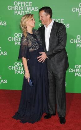 December 7, 2016 - Los Angeles, California, United States - December 7th 2016 - Los Angeles California USA - Actress MOLLY SIMS, SCOTT STUBER at the Office Christmas Party Premiere held at the Regency Village Theater, Westwood, Los Angeles CA Los Angeles United States - ZUMAf05_ 20161207_zaf_f05_064
