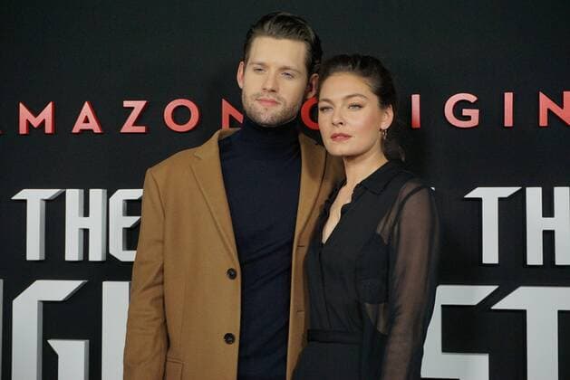 December 8, 2016 - Los Angeles, CA, United States - 08 December 2016 - Los Angeles, California. Luke Kleintank, Alexa Davalos. Premiere of Amazon s Man In The High Castle held at Pacific Design Center. Photo Credit: AdMedia Los Angeles United States - ZUMAa123 20161208_zaa_a123_022