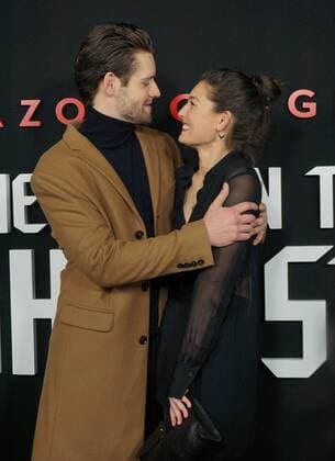 December 8, 2016 - Los Angeles, CA, United States - 08 December 2016 - Los Angeles, California. Luke Kleintank, Alexa Davalos. Premiere of Amazon s Man In The High Castle held at Pacific Design Center. Photo Credit: AdMedia Los Angeles United States - ZUMAa123 20161208_zaa_a123_032