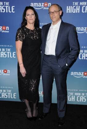 December 8, 2016 - Los Angeles, CA, United States - 08 December 2016 - Los Angeles, California. Isa Dick Hackett, David Zucker. Premiere of Amazon s Man In The High Castle held at Pacific Design Center. Photo Credit: AdMedia Los Angeles United States - ZUMAa123 20161208_zaa_a123_092