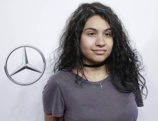 Alessia Cara arrives on the red carpet at the Billboard Women in Music 2016 event on December 9, 2016 in New York City.  NYP20161209148 JOHNxANGELILLO