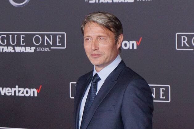 December 10, 2016 - Hollywood, CA, United States - 10 December 2016 - Hollywood, California - Madds Mikkelsen. Rogue One: A Star Wars Story World premiere held at Pantages Theater. Photo Credit: AdMedia Hollywood United States - ZUMAa123 20161210_zaa_a123_096