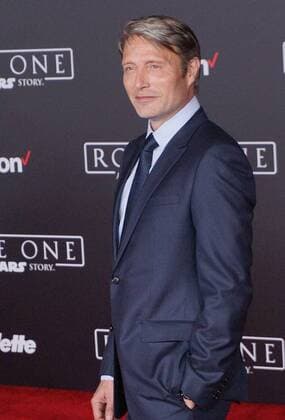 December 10, 2016 - Hollywood, CA, United States - 10 December 2016 - Hollywood, California - Madds Mikkelsen. Rogue One: A Star Wars Story World premiere held at Pantages Theater. Photo Credit: AdMedia Hollywood United States - ZUMAa123 20161210_zaa_a123_126