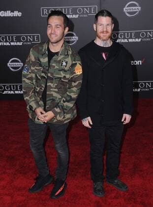 December 10, 2016 - Hollywood, CA, United States - 10 December 2016 - Hollywood, California - Pete Wentz. Rogue One: A Star Wars Story World premiere held at Pantages Theater. Photo Credit: AdMedia Hollywood United States - ZUMAa123 20161210_zaa_a123_158
