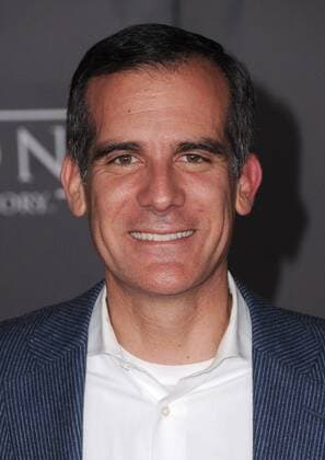 December 10, 2016 - Hollywood, CA, United States - 10 December 2016 - Hollywood, California - Eric Garcetti. Rogue One: A Star Wars Story World premiere held at Pantages Theater. Photo Credit: AdMedia Hollywood United States - ZUMAa123 20161210_zaa_a123_187