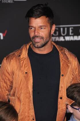 December 10, 2016 - Hollywood, CA, United States - 10 December 2016 - Hollywood, California - Ricky Martin. Rogue One: A Star Wars Story World premiere held at Pantages Theater. Photo Credit: AdMedia Hollywood United States - ZUMAa123 20161210_zaa_a123_193