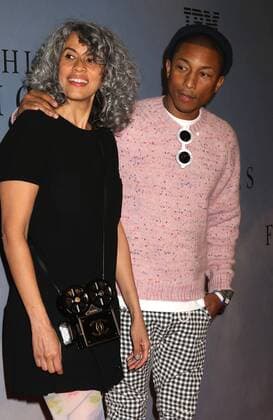 December 10, 2016 - New York, New York, U.S. - Singer PHARRELL WILLIAMS and MIMI VALDES attend the New York Special Screening of Hidden Figures held at the SVA Theatre. New York U.S. - ZUMAk03_ 20161210_zaf_k03_163