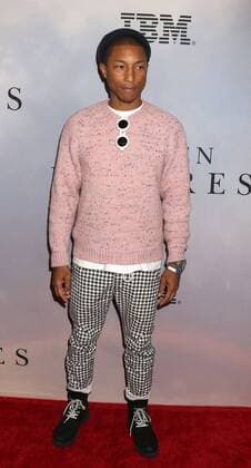 December 10, 2016 - New York, New York, U.S. - Singer PHARRELL WILLIAMS attends the New York Special Screening of Hidden Figures held at the SVA Theatre. New York U.S. - ZUMAk03_ 20161210_zaf_k03_195