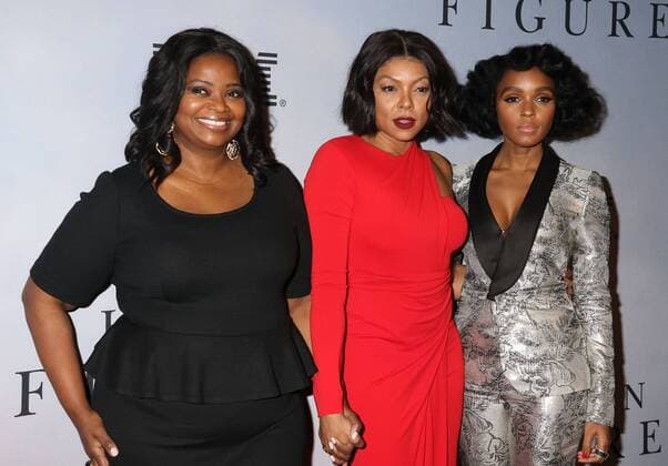 December 10, 2016 - New York, New York, U.S. - Actors OCTAVIA SPENCER, TARAJI P. HENSON, and singer JANELLE MONAE attend the New York Special Screening of Hidden Figures held at the SVA Theatre. New York U.S. - ZUMAk03_ 20161210_zaf_k03_218