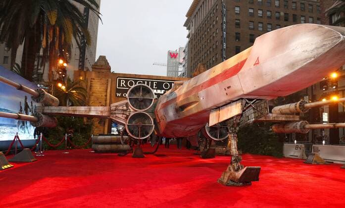 Rogue One: A Star Wars Story Film Premiere am 10.12.2016 in Hollywood, Los Angeles Rogue One: A Star Wars Story World Premiere in Hollywood, Los Angeles, 2016 