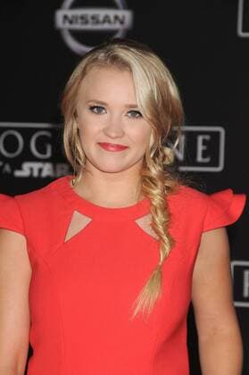 December 10, 2016 - Los Angeles, California, United States - December 10th 2016 - Los Angeles California USA - Actress EMILY OSMENT at the World Premiere for Rogue One Star Wars held at the Pantages Theater, Hollywood, Los Angeles CA Los Angeles United States - ZUMAf05_ 20161210_zaf_f05_040