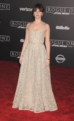 December 10, 2016 - Los Angeles, California, United States - December 10th 2016 - Los Angeles California USA -Actress FELILos Angeles JONES at the World Premiere for Rogue One Star Wars held at the Pantages Theater, Hollywood, Los Angeles CA Los Angeles United States - ZUMAf05_ 20161210_zaf_f05_045