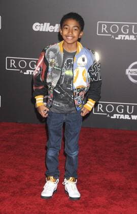 December 10, 2016 - Los Angeles, California, United States - December 10th 2016 - Los Angeles California USA - Actor MILES BROWN at the World Premiere for Rogue One Star Wars held at the Pantages Theater, Hollywood, Los Angeles CA Los Angeles United States - ZUMAf05_ 20161210_zaf_f05_079