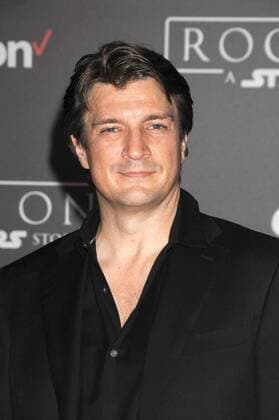 December 10, 2016 - Los Angeles, California, United States - December 10th 2016 - Los Angeles California USA - Actor NATHAN FILLION at the World Premiere for Rogue One Star Wars held at the Pantages Theater, Hollywood, Los Angeles CA Los Angeles United States - ZUMAf05_ 20161210_zaf_f05_081