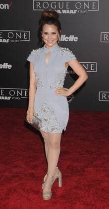 December 10, 2016 - Los Angeles, California, United States - December 10th 2016 - Los Angeles California USA - Actress ROSANA PANSINO at the World Premiere for Rogue One Star Wars held at the Pantages Theater, Hollywood, Los Angeles CA Los Angeles United States - ZUMAf05_ 20161210_zaf_f05_088
