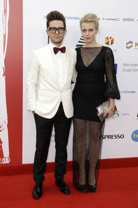 Tomasz Wasilewski und Julia Kijowska bei der Verleihung vom 29. Europäischen Filmpreis 2016 29th European Film Awards 2016 im Nationalen Forum für Musik. Breslau, 10.12.2016 Foto:xS.xGabschx xFuturexImage