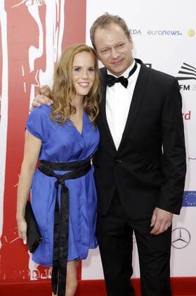 Maciej Stuhr mit Partnerin Katarzyna Blazejewska bei der Verleihung vom 29. Europäischen Filmpreis 2016 29th European Film Awards 2016 im Nationalen Forum für Musik. Breslau, 10.12.2016 Foto:xS.xGabschx xFuturexImage