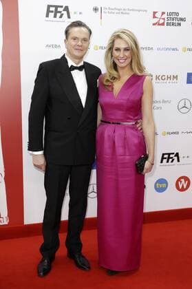 Giedre Zickytemit Ehemann Eitvydas Bajarunas bei der Verleihung vom 29. Europäischen Filmpreis 2016 29th European Film Awards 2016 im Nationalen Forum für Musik. Breslau, 10.12.2016 Foto:xS.xGabschx xFuturexImage