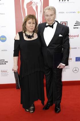 Krystyna Demska-Olbrychska mit Ehemann Daniel Olbrychski bei der Verleihung vom 29. Europäischen Filmpreis 2016 29th European Film Awards 2016 im Nationalen Forum für Musik. Breslau, 10.12.2016 Foto:xS.xGabschx xFuturexImage