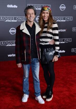 Producer Brian Grazer (L) and his wife Veronica Smiley attend the premiere of the sci-fi motion picture Rogue One: A Star Wars Story at the Pantages Theatre in the Hollywood section of Los Angeles on December 10, 2016. Storyline: The Rebellion makes a risky move to steal the plans to the Death Star, setting up the epic saga to follow.  LAP2016121068 JIMxRUYMEN