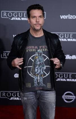 Actor Dane Cook attend sthe premiere of the sci-fi motion picture Rogue One: A Star Wars Story at the Pantages Theatre in the Hollywood section of Los Angeles on December 10, 2016. Storyline: The Rebellion makes a risky move to steal the plans to the Death Star, setting up the epic saga to follow.  LAP2016121057 JIMxRUYMEN