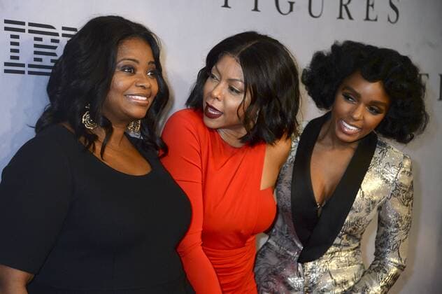 Octavia Spencer, Taraji P. Henson undJanelle Monae beim Special Screening des Kinofilms Hidden Figures - Unerkannte Heldinnen im SVA Theatre. New York, 10.12.2016 Foto:xD.xVanxTinex xFuturexImage